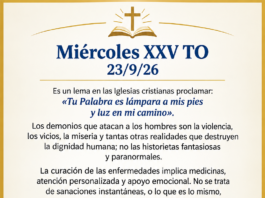 Miércoles XXV TO 23/9/26