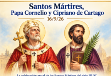 Santos Mártires, Papa Cornelio y Cipriano de Cartago 16/9/26