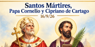 Santos Mártires, Papa Cornelio y Cipriano de Cartago 16/9/26
