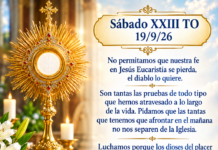 Sábado XXIII TO 19/9/26