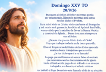 Domingo XXV TO A 20/9/26