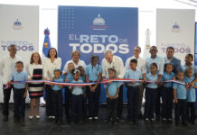 Presidente Luis Abinader inaugura el Complejo Educativo y Deportivo Pedro Martínez