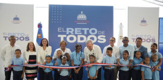 Presidente Luis Abinader inaugura el Complejo Educativo y Deportivo Pedro Martínez