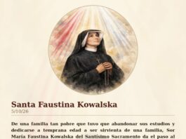 Santa Faustina Kowalska 5/10/26