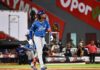 ¡Poder azul! Jonrones de Alcántara y Hernández lideran paliza del Licey