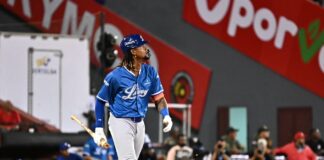 ¡Poder azul! Jonrones de Alcántara y Hernández lideran paliza del Licey