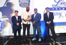 ¡Orgullo azul! Mel Rojas estrena galardón del Premio Manny Mota
