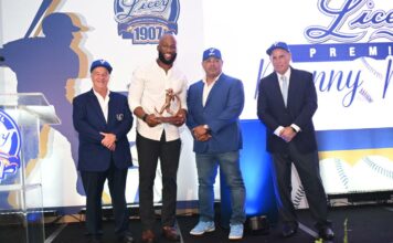 ¡Orgullo azul! Mel Rojas estrena galardón del Premio Manny Mota