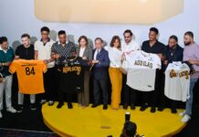 Águilas presentan equipo para temporada 2026-2027 de la LIDOM