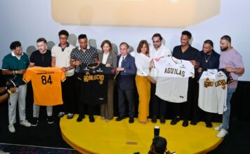 Águilas presentan equipo para temporada 2026-2027 de la LIDOM