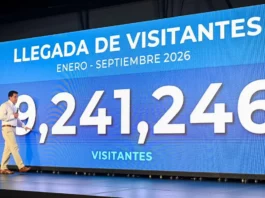 RD supera los 9.2 millones de visitantes entre enero y septiembre y apunta a nuevo récord turístico
