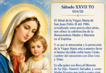 Sabado XXVII TO 10/6/26