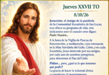 Jueves XXVII TO 8/10/26