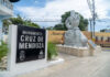 Dío Astacio inaugura monumento remozado de la Cruz de Mendoza en SDE